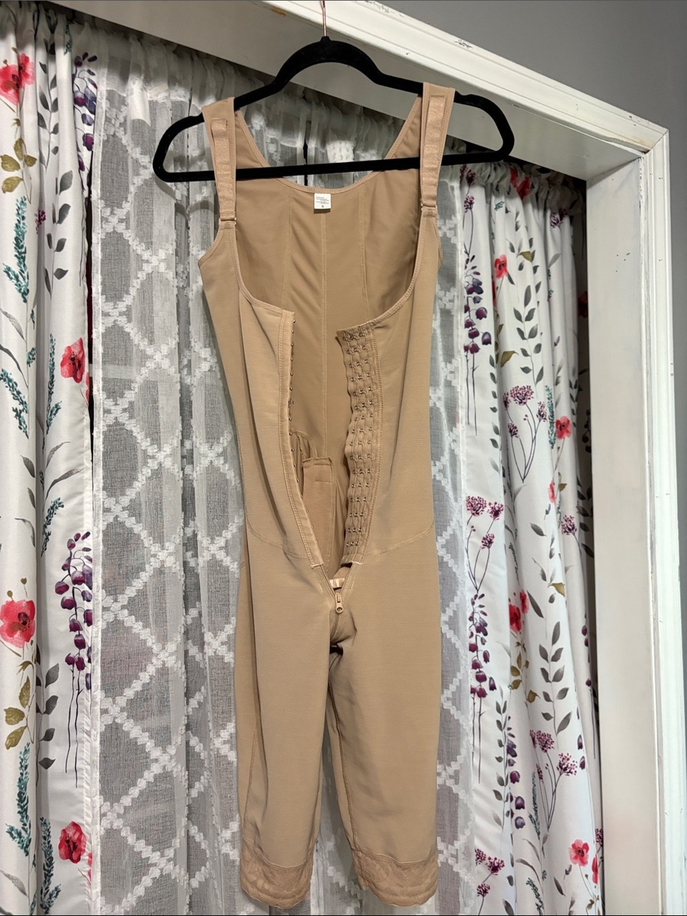 Women’s Nude Shapewear Jumpsuit with Adjustable Straps